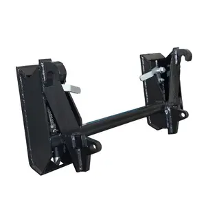 Universal Skid Steer Quick Attach Adapter Plate | Heavy Duty Hitch Conversion Attachment