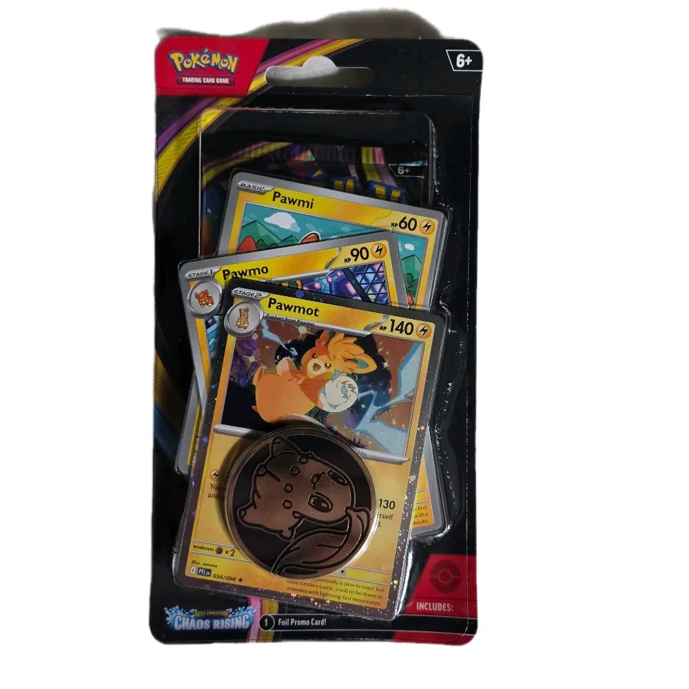 Pokemon Chaos Rising Premium Checklane Blister [Pawmot Line]