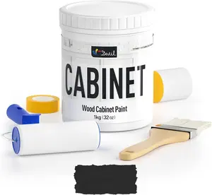 DWIL Cabinet Paint All Match (32oz) - Quick DIY Update | No Sanding, Waterproof, Low Odor | Works on Kitchen & Bathroom Cabinets