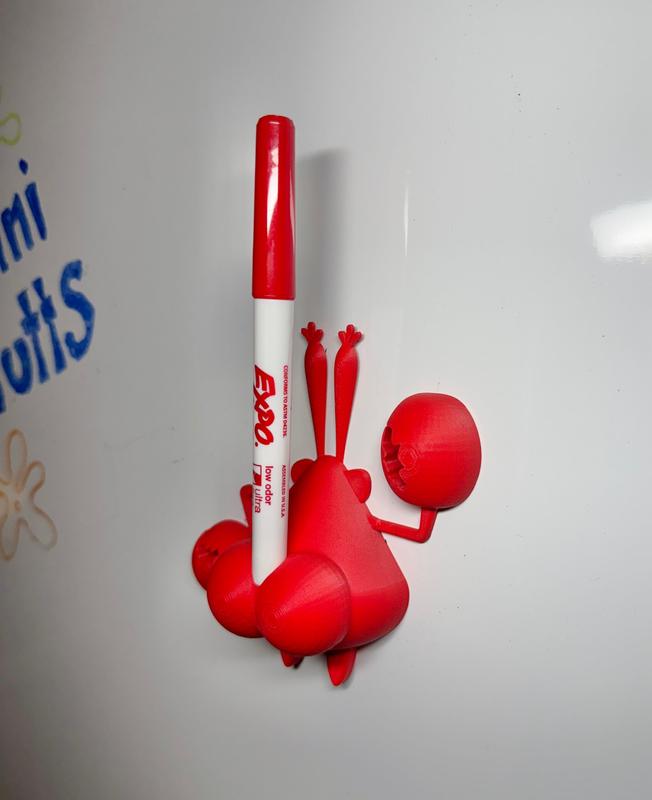 Bikini Bunz Cartoon Character Magnets - Cheeky Paper & Pen Holder Decoration Decorative