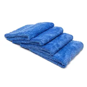 [Korean Plush 470] Edgeless Detailing Towels (16 in. x 16 in. 470 gsm) 4 pack