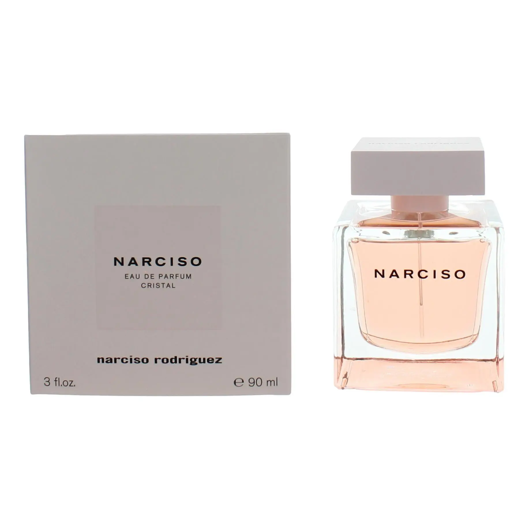 Narciso Rodriguez Narciso Cristal Eau de Parfum Spray for Women - 3 fl.oz (90ml), Refined Captivating Fragrance, Minimalist Box, Ideal for Personal Use, 3 Fl.oz (90 Ml)