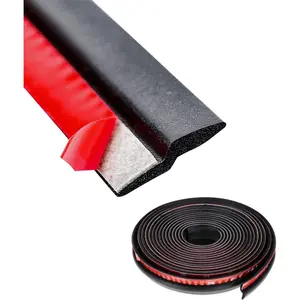 Z-Shape Automotive Weather Seal, 13Ft  Windshield & Door Seal, Self-Adhesive Seal Strip