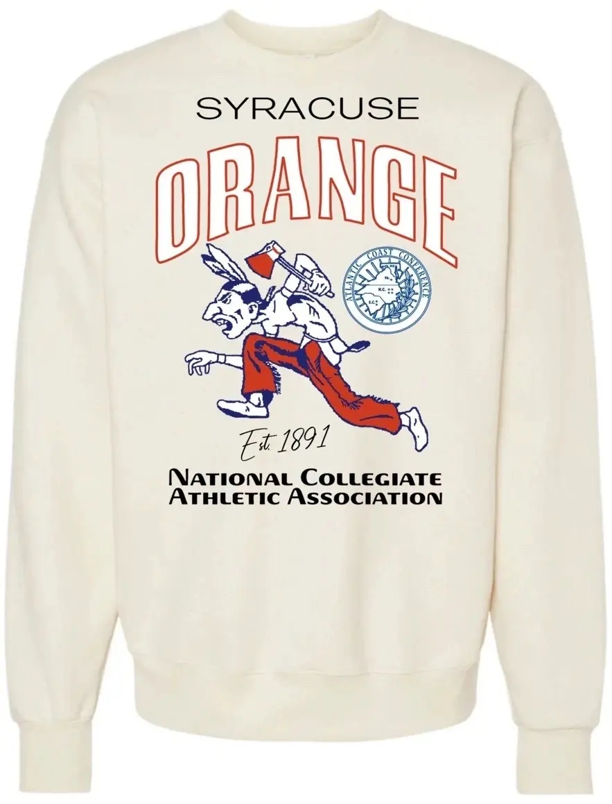 Syracuse Orange Vintage Crewneck Sweatshirt | Retro College Graphic