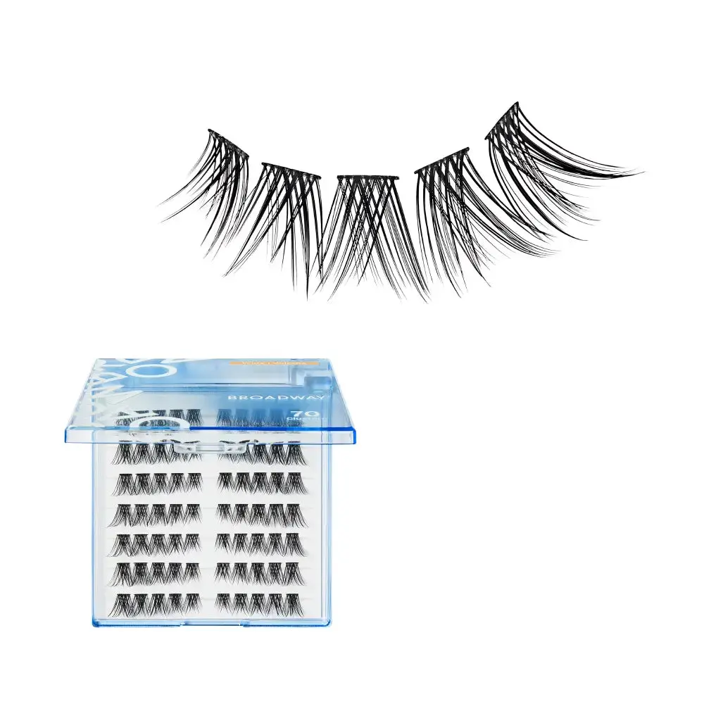 Broadway Volume DIY Cluster Lashes - Full, Fluffy Lash Extensions (56-112pcs) Broadway Volume DIY Cluster Lashes - Full, Fluffy Lash Extensions (56-112pcs)