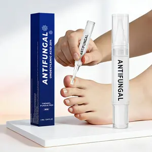 Antifungal Pen - UNDECYLENIC ACID 25% - Toenail Care Set Fungus Treatment for Athlete's Foot, Jock Itch & Ringworm - Botanically Enhanced Oils for Healthy Skin & Wellness Black Friday Gift Therapy Therapeutic