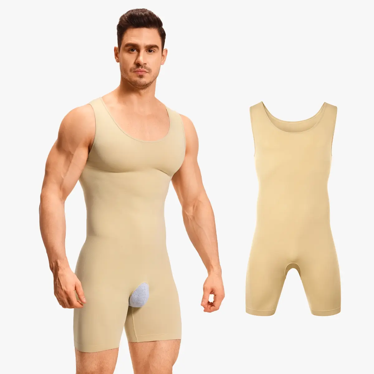 Upgraded – Wide Straps Beige