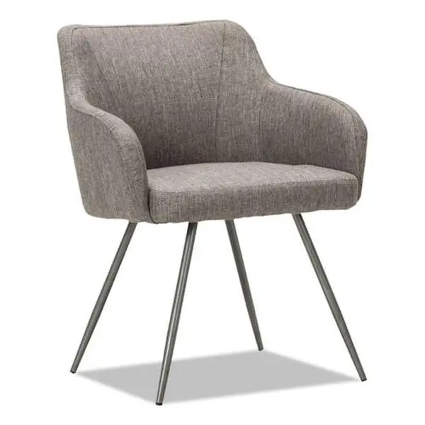 Alera ALECS4351 Captain Series Guest Chair, Gray