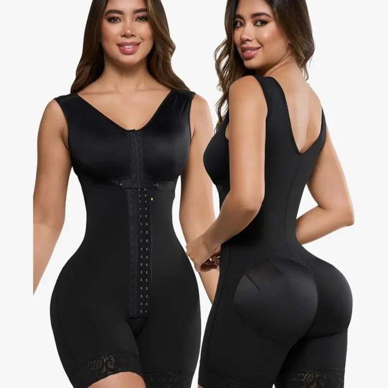 Sonryse Faja Colombianas Post Surgery Compression Garment Stage 2 Fajas Reductoras y Moldeadoras Shapewear Womenswear Fit Breathable Bra Bodysuit Adjustable Comfy