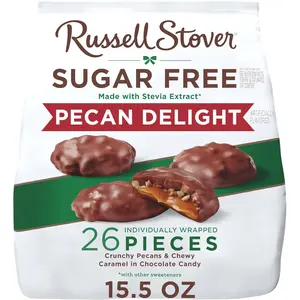 Sugar Free Pecan Delight Chocolate Candy, 15.5 oz. bag