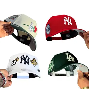 New Era MLB Cap – Los Angeles Dodgers & New York Yankees Collection, Iconic LA & NY Logos, Adjustable Fit, Classic Streetwear Baseball Hat