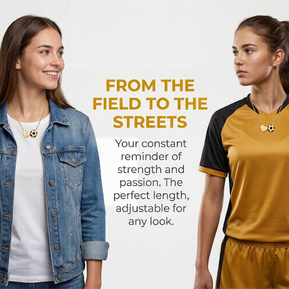 football Necklace football Necklace for Girls Women, Sporty Jewelry Gift for Boyfriend, 16+3 Inch Copper Chain, Initial Letter Necklace, Initials Necklace