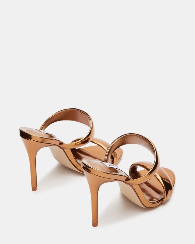 Chaussures Bronze à Talon Compensé Steven By Steve Madden - Taille US 6.5 - Occasion
