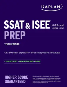 USED-SSAT & ISEE Middle & Upper Level Prep: 4 Practice Tests + Proven Strategies + Online by Kaplan Test Prep (Paperback)