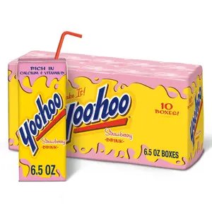 Yoo-hoo Strawberry Drink, 6.5 fl oz, 10 pack