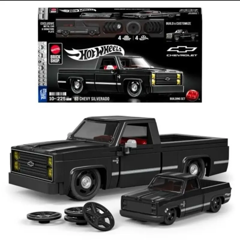 Mattel Brick Shop 1983 Chevy Silverado Build kit