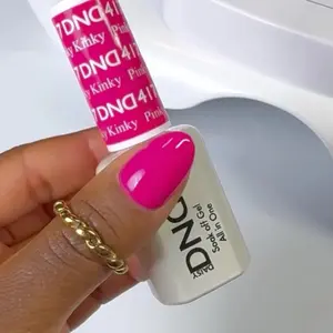 DND 417 PINKY KINKY Gel and Lacquer Duo nail care nail art color