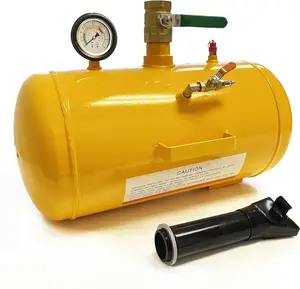 HTTMT- Red/Yellow 5/7.5/10 Gallon Vehicle Air Tire Bead Seater Blaster Tool Seating Inflator Truck ATV 145PSI