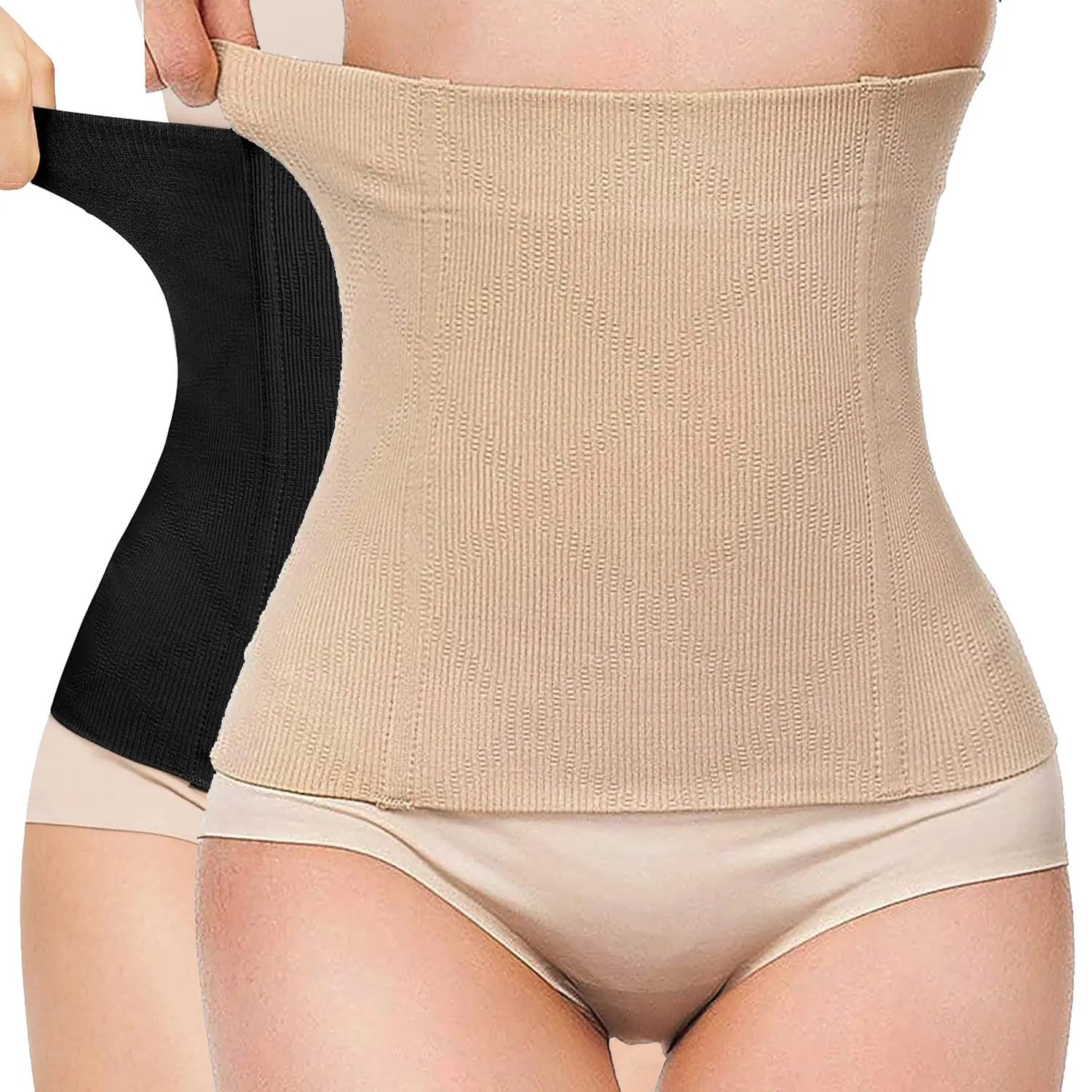 Waist Trainer for Women Shapewear Tummy Control Waist Cincher Postpartum Girdle Body Shaper Postpartum Belts Women Belly Waist Trainer Wrap Body Shaper Support Recovery Girdle Wrap Abdomen Navel Umbilical Hernia Belt