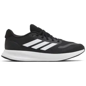 Adidas Mens Black Runfalcon 5 'Black White' Sneakers, IH7758