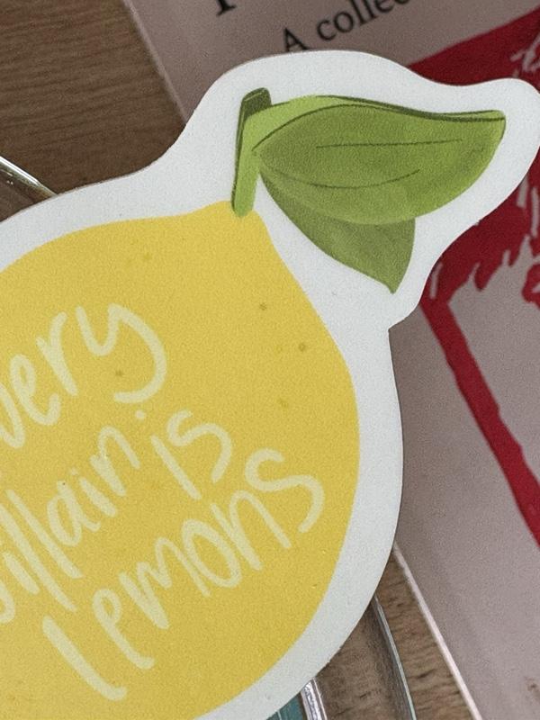 Every villain is lemons sticker SpongeBob