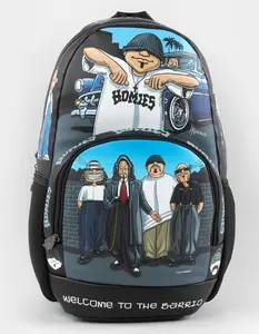 DGA Homies Original Backpack, Black Combo DGA Homies Original Backpack, Black Combo