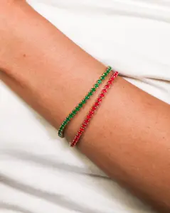 Colorful Tennis Bracelet