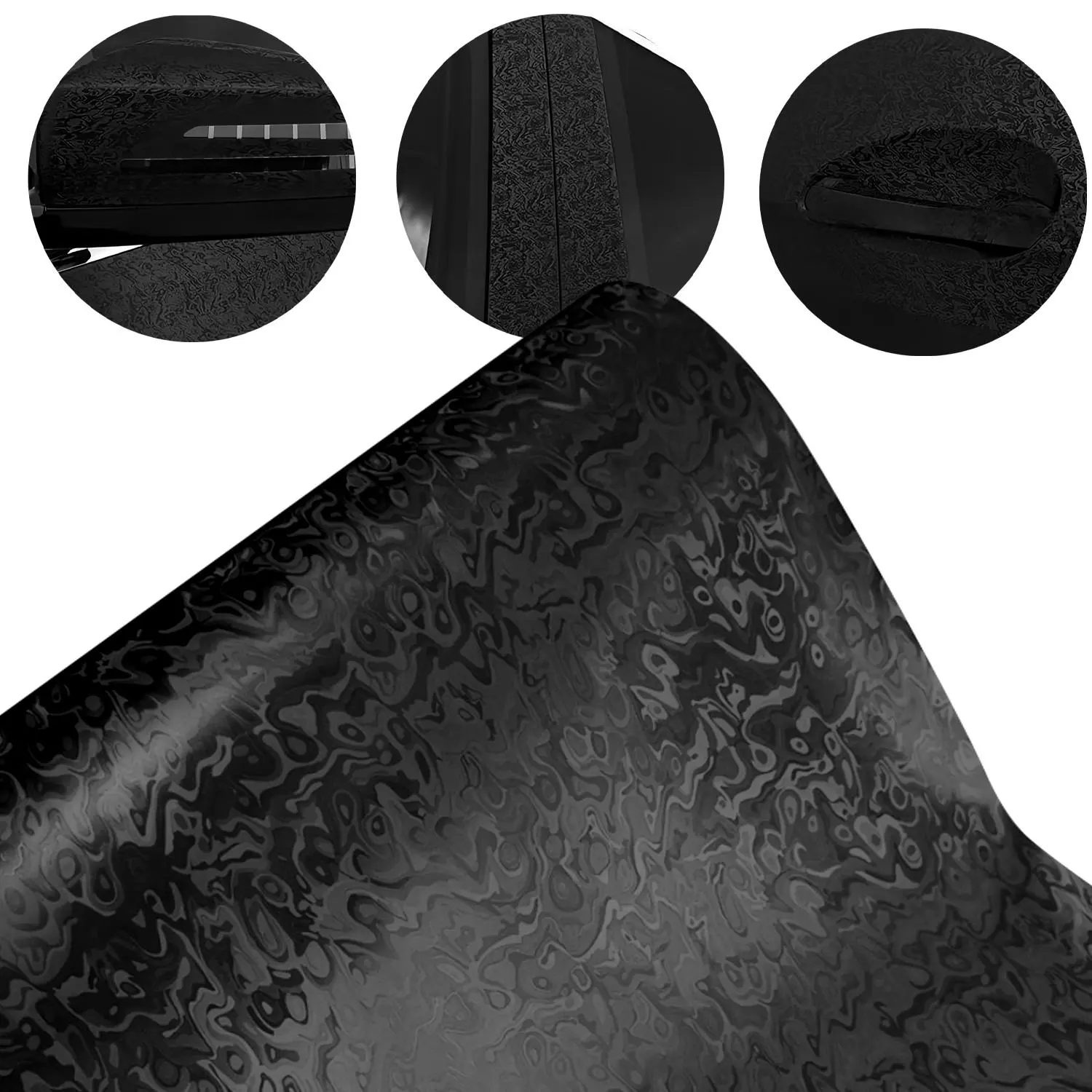 Stealth Pattern Car Vinyl Wrap Roll, Car Exterior Decorative Sticker, Car Exterior Accessories for Car Body Window Decor, Automotive Decoration