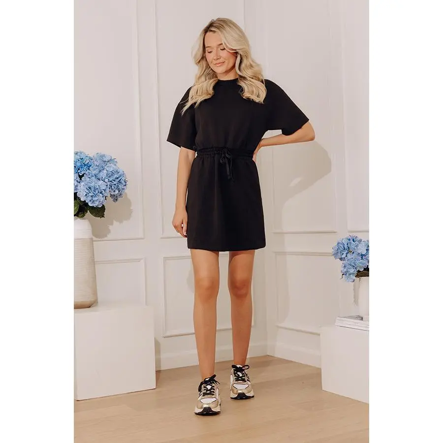 Casual Look Scuba Mini Dress