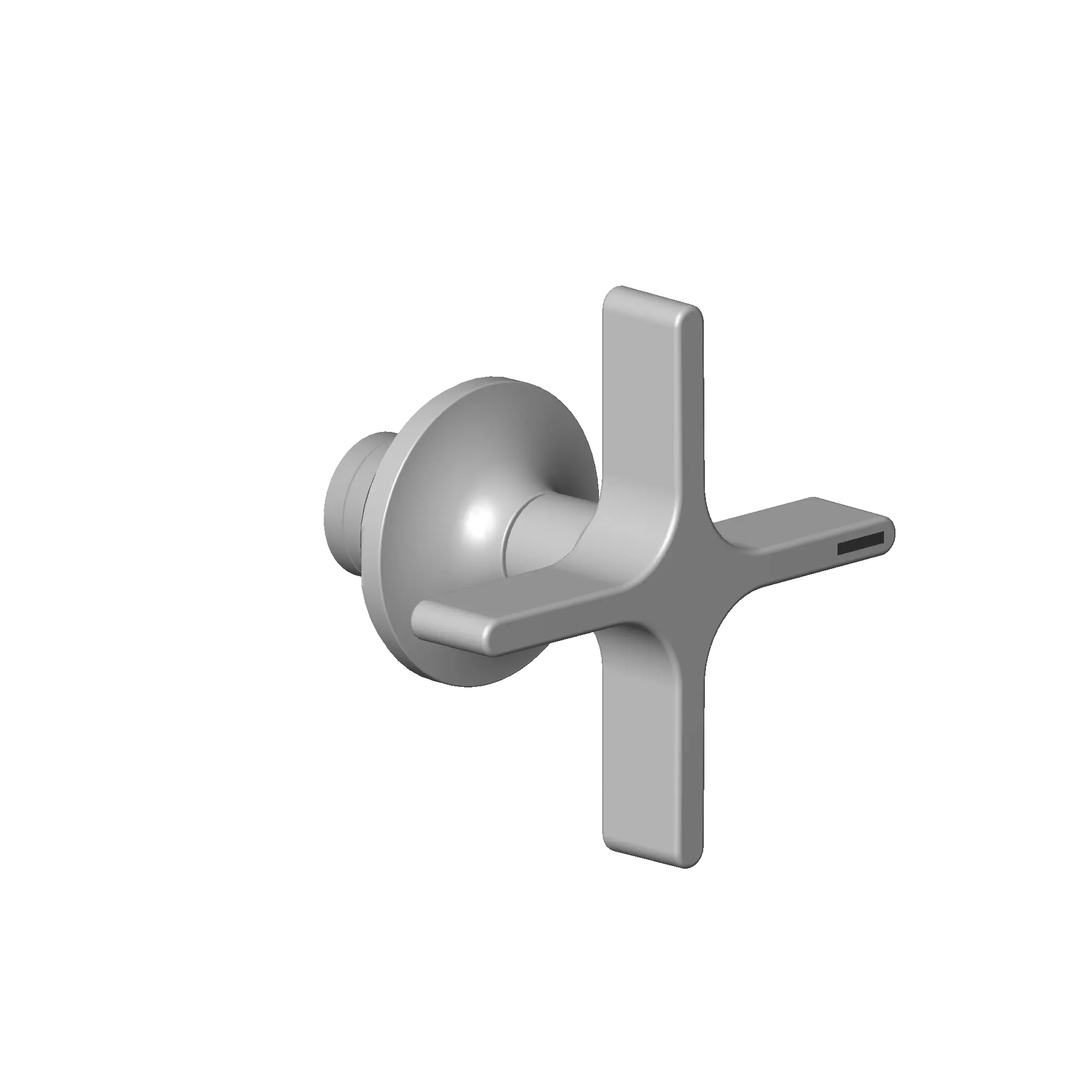 Dornbracht 90208001101 Handle For Shower / Bathtub Vertical Assembly Hot Ø 71 X 63 MM