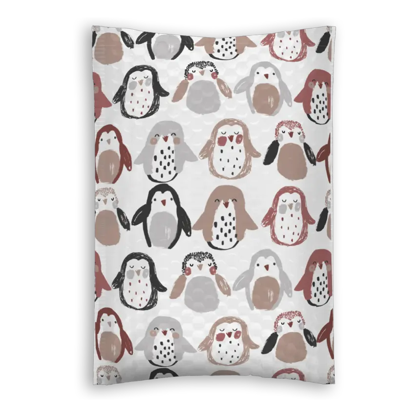 Imperfect Penguins Bubble Mailers 6" x 9"