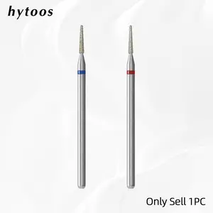 Professional Conical Diamond Nail Drill Bits 3/32'', Safety Under Nail Cleaner & Dead Skin Remover, Essential Manicure Tool, Nail Art, Nail Care, Cleansing