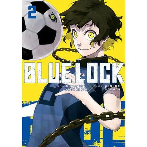 Blue Lock 2 Manga - Muneyuki Kaneshiro, Paperback, Anime-Inspired Striker Challenges & Egos Theme, Training