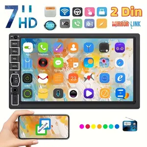 Universal Car Mp5 Entertainment System, High-Definition Clear Picture Quality, Excellent Visual Experience for Watching Movies and Listening to Music
