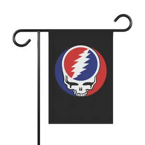 Grateful Dead Stealie House Flag and Garden Flag