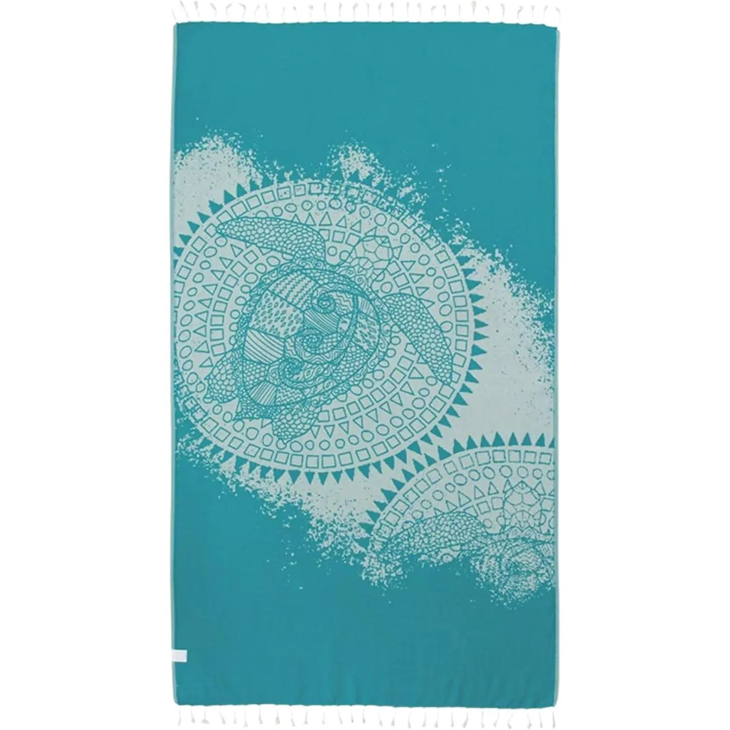 Mandala Sea Turtle Green