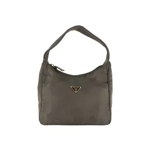 Pre-owned PRADA nylon Shoulder Bags Tessuto Mini Hobo Shoulder Bag (2260002732943)