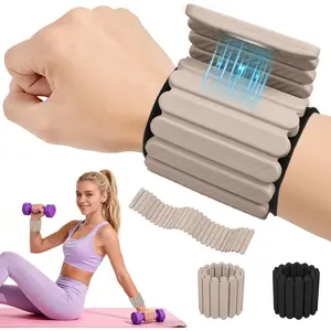 Adjustable Wrist & Ankle Weights 2Pack, Wearable  Weighted Bracelet for Women, Arm  Weights for  Gym Workout, Jogging, Yoga & Pilates