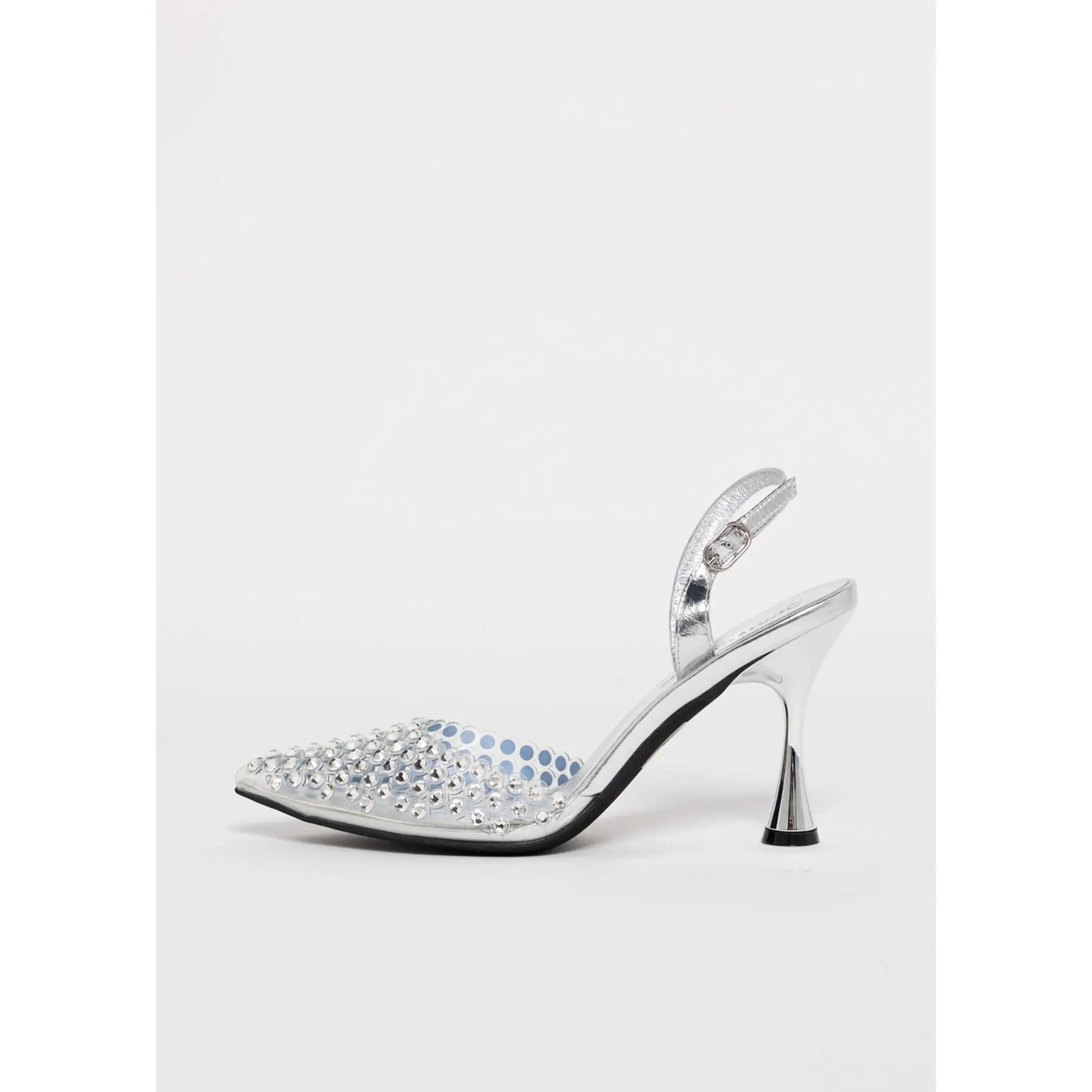 Shiner Crystal Slingback