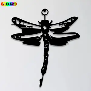 1pc Dragonfly Metal Wall Art, Exquisite Dragonfly Statue Mural, Ideal Gift for New Year, Easter, Nature Decor Enthusiasts, Weather-Resistant Metal Wall Decor Wall Sculptures, Perfect for Outdoor Garden Wall & Fence, Unique Home Art Accent