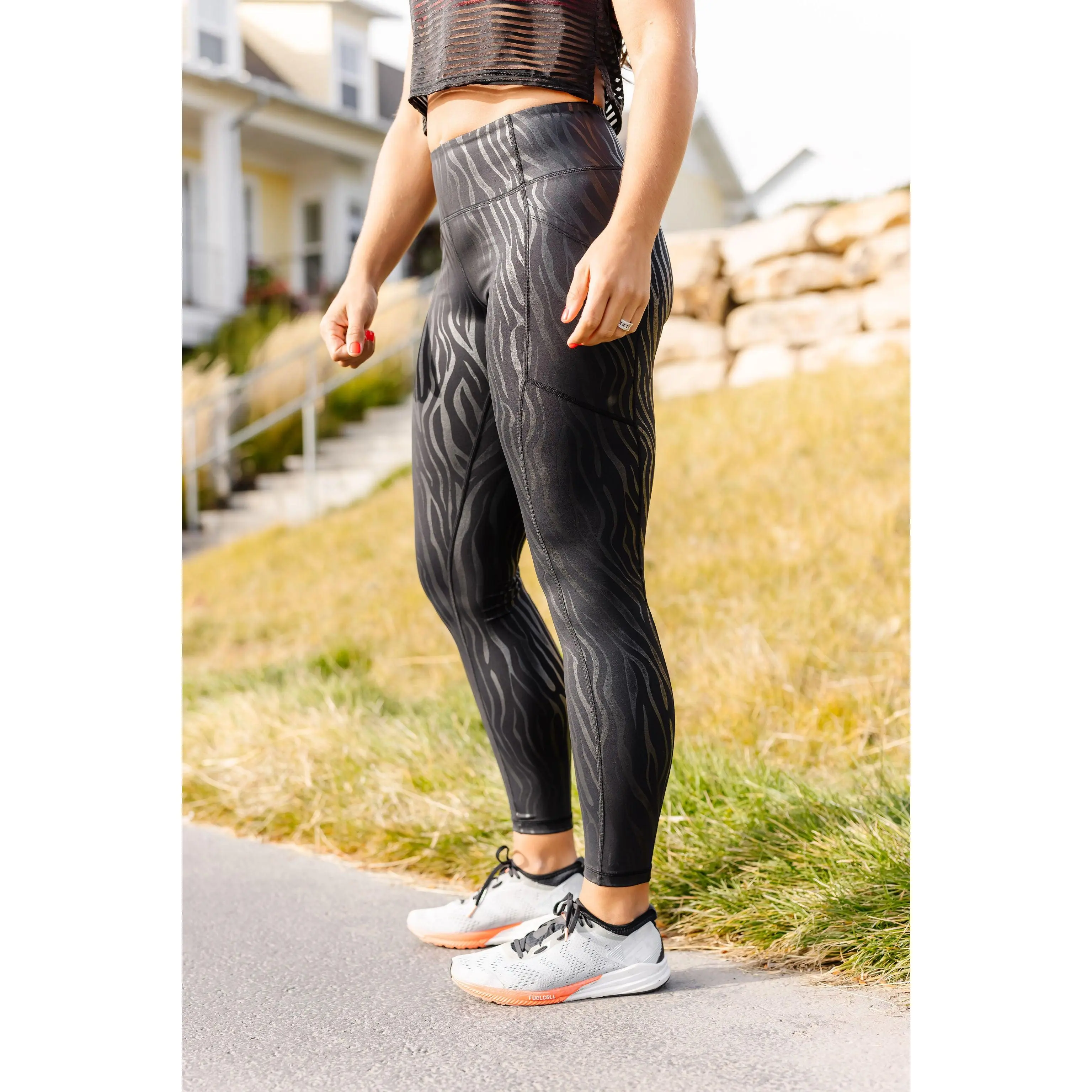 Stealth Zebra Leggings (Final Few)