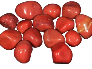 1lb of Tumbled Medium Red Jasper Natural Crystal