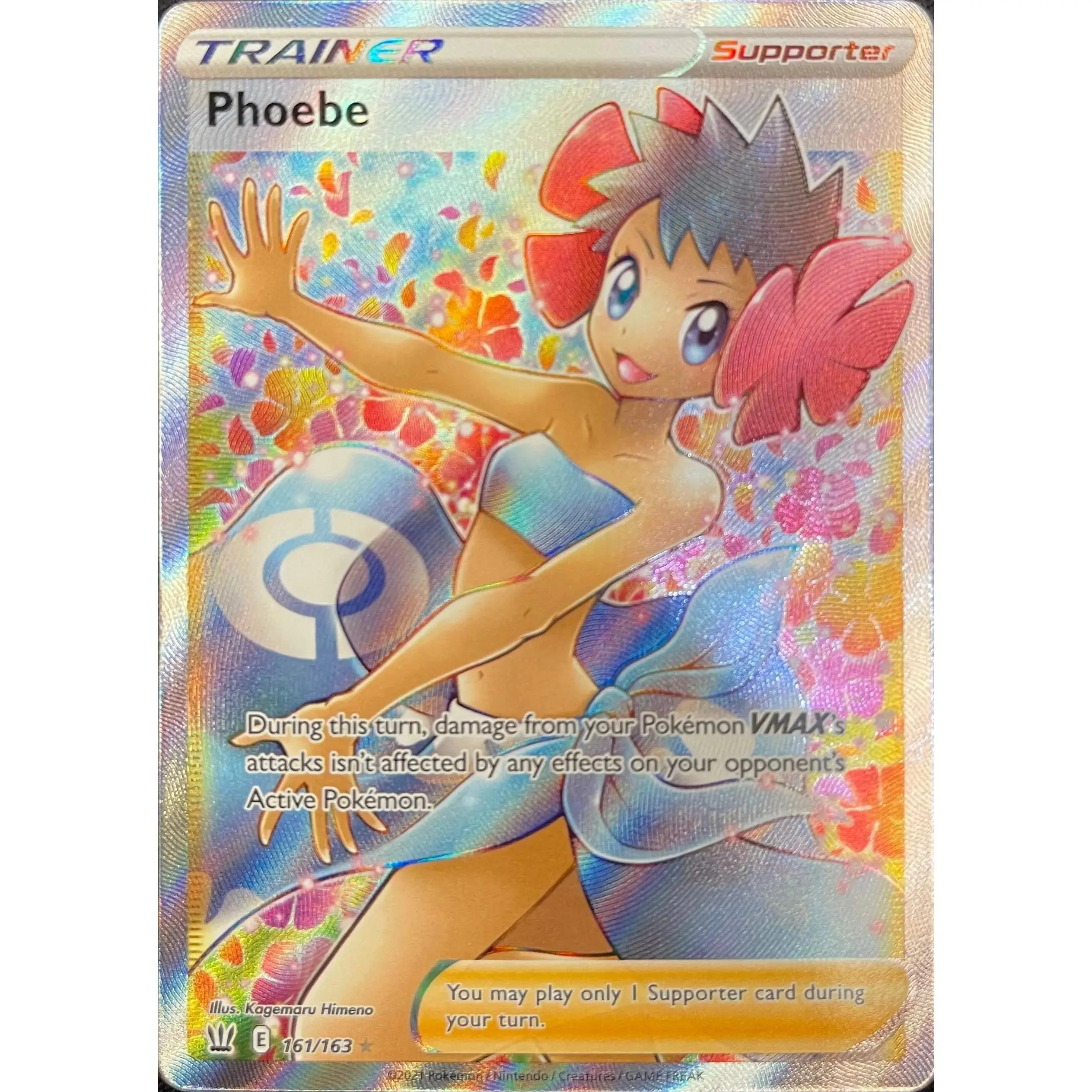 phoebe pokemon card PSA 9 Japanese Phoebe Full Art Trainer (Graded Card) – Phurion main image 0