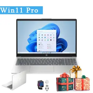 HP 15.6" Laptop | Intel i3-N305, Up to 32GB RAM + 512GB SSD | Win11 Pro for Student & Business,Bundle Accessory,Silver