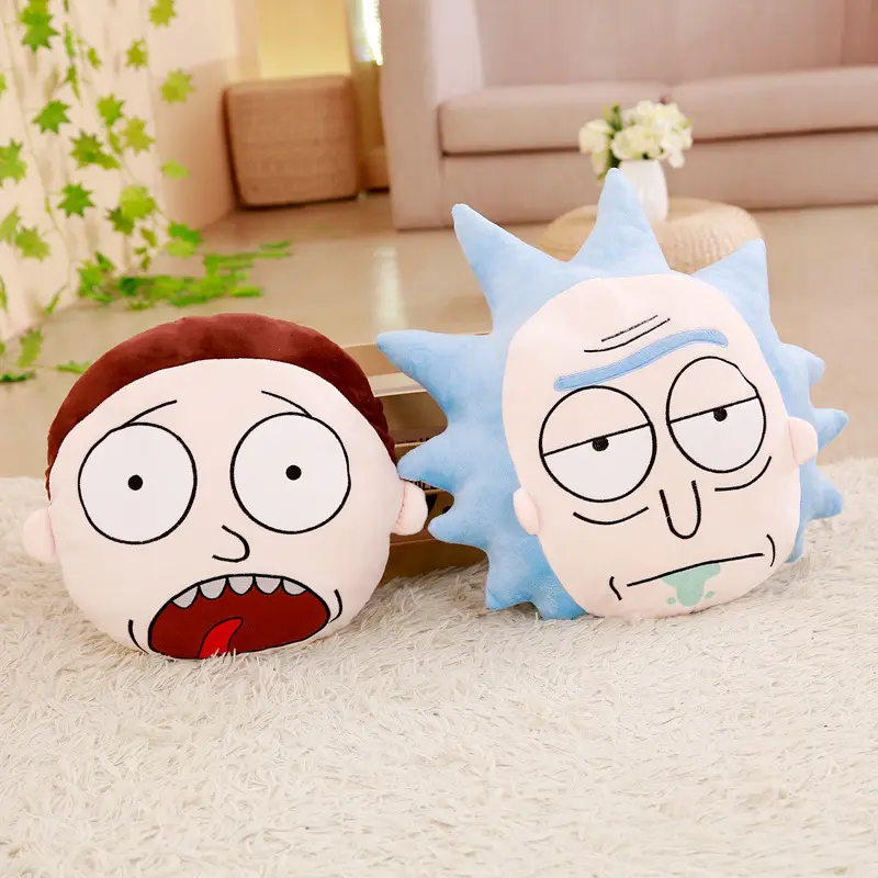 Rick and Morty Anime Pillow Cartoon Cushion Home Sofa Decor Gift