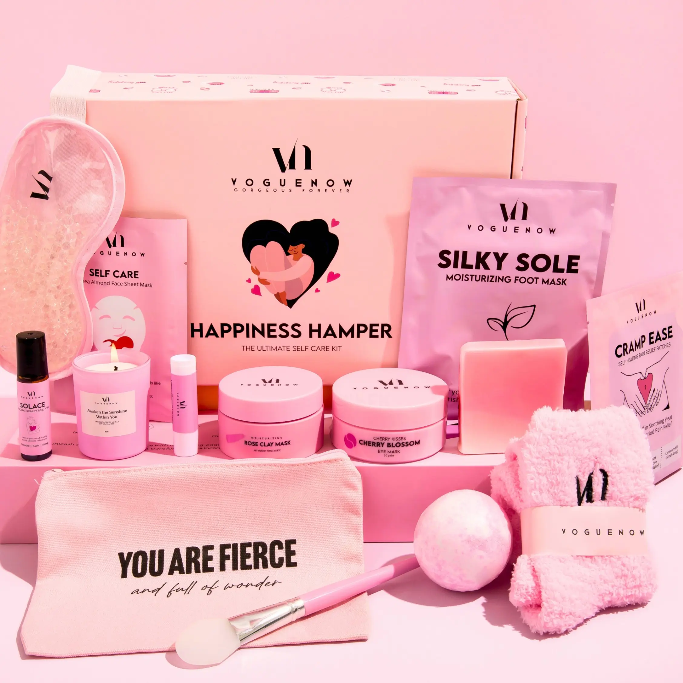 VogueNow Spa Gift Set for Women (20-Piece) – Premium Skincare Kit with Bath & Skincare Items – Perfect Pampering Gift for Birthday or Relaxation