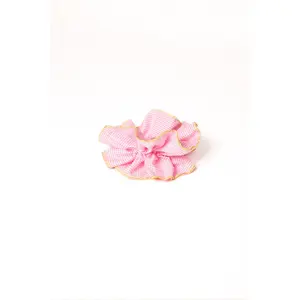 Tegan Scrunchie - Pink/Orange