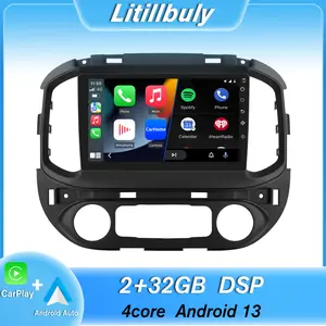 Car Stereo for Chevrolet Colorado 2015-2019 touch screen has Android Auto Wireless Carplay, Bluetooth WIFI supports GPS Navigation