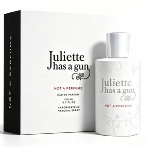 Juliette Has A Gun Not A Perfume Eau de Parfum, Unisex Clean Single Note Ambroxan Fragrance Spray, Full Size 3.3 FL OZ (100ml)
