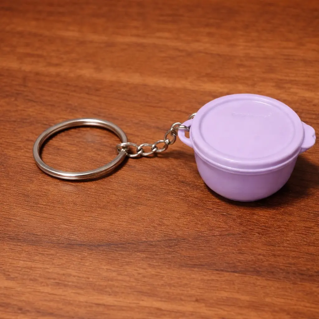Llavero lilac bowl Keychain